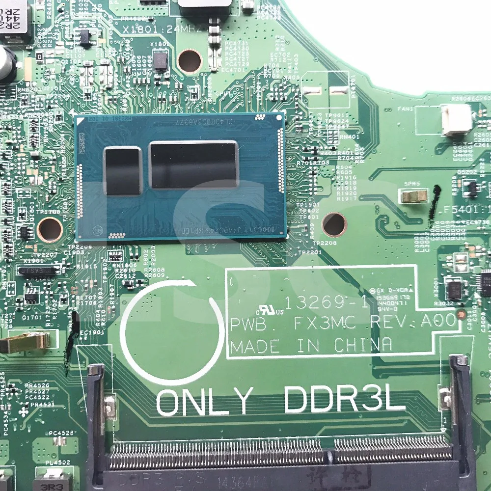 Материнская плата LSC восстановленная для ноутбука DELL 15 3442 3542 фотосессия 13269