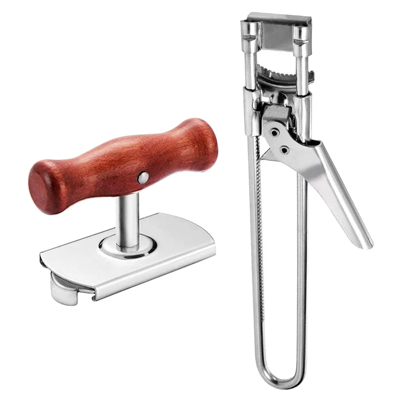 

Adjustable Jar Opener 2 Pack,Stainless Steel Lids Off Jar Opener Bottle Opener Can Opener Kitchen Bar Accessories Tool