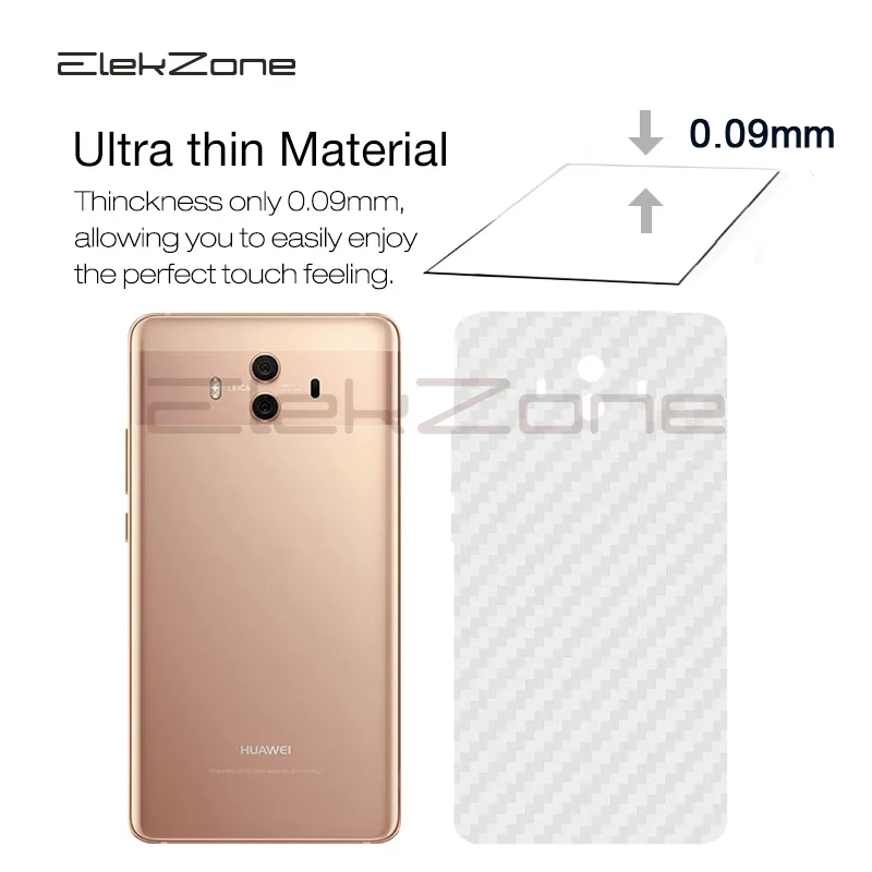 Для Huawei Y9 Y6 Y7 Prime P Smart 2018 3D углеродное волокно задняя крышка Защита экрана для Mate 20