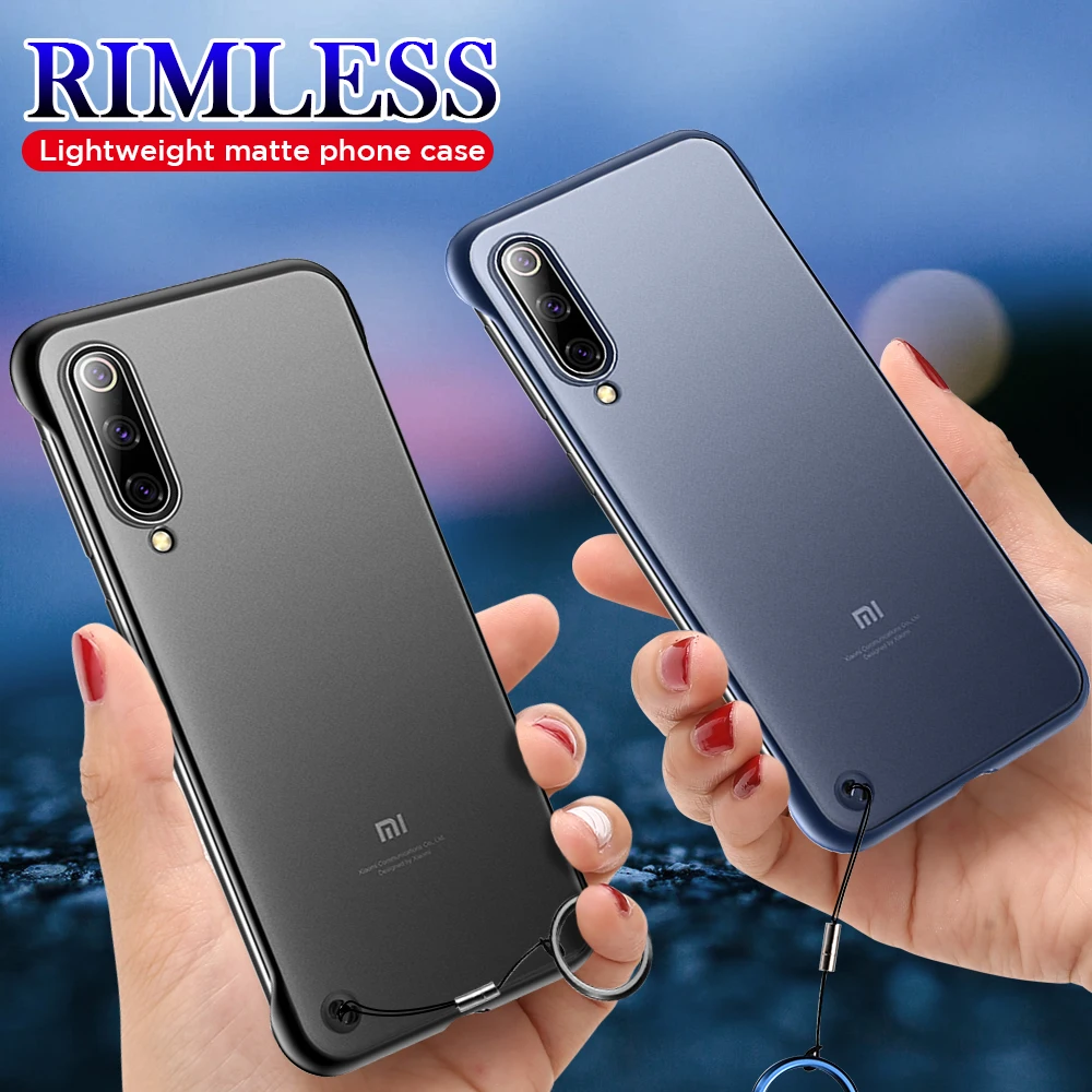 Бескаркасный чехол для Xiaomi Mi 9 SE ультра тонкий прозрачный жесткий Чехлы телефона