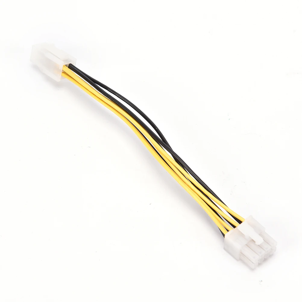 

1 pcs ATX 4 Pin Male to 8 Pin Female EPS CPU Power Converter Cable Lead Adapter 12V ATX P4 to EPS 8pin