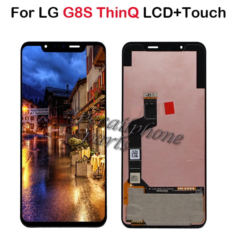 6 21 ''для LG G8S ЖК-дисплей сенсорный экран LMG810 дигитайзер сборка запасные части