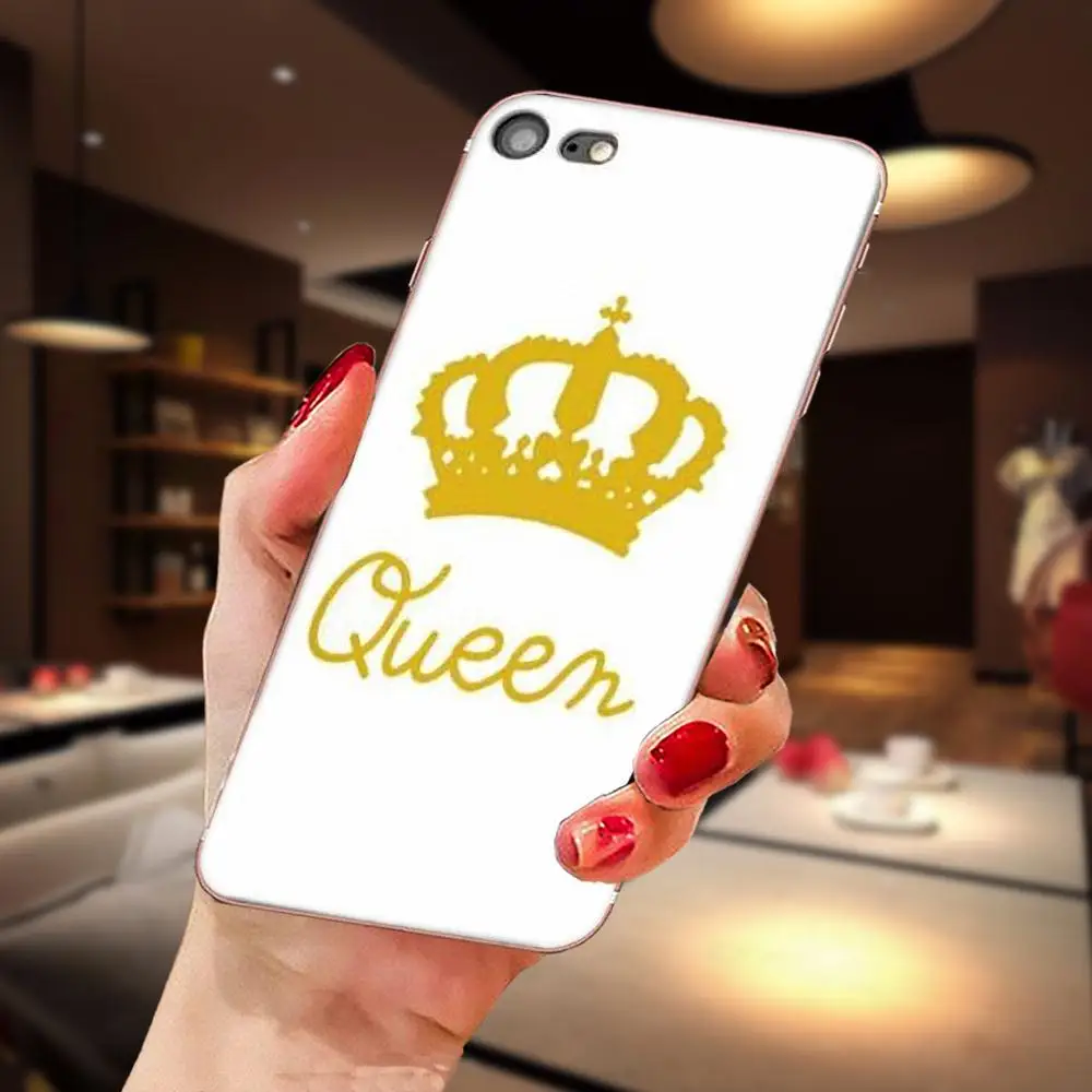 Роскошный чехол King Queen Crown для Huawei Honor Mate Nova Note 20 20s 30 5 5I 5T 7C 8A 8X 9X 10 Pro Lite