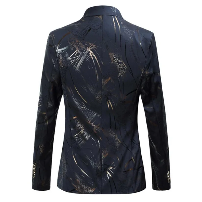 2019 новый осенний мужской блейзер Мужской Блейзер Костюмы Бизнес Slim Fit куртки