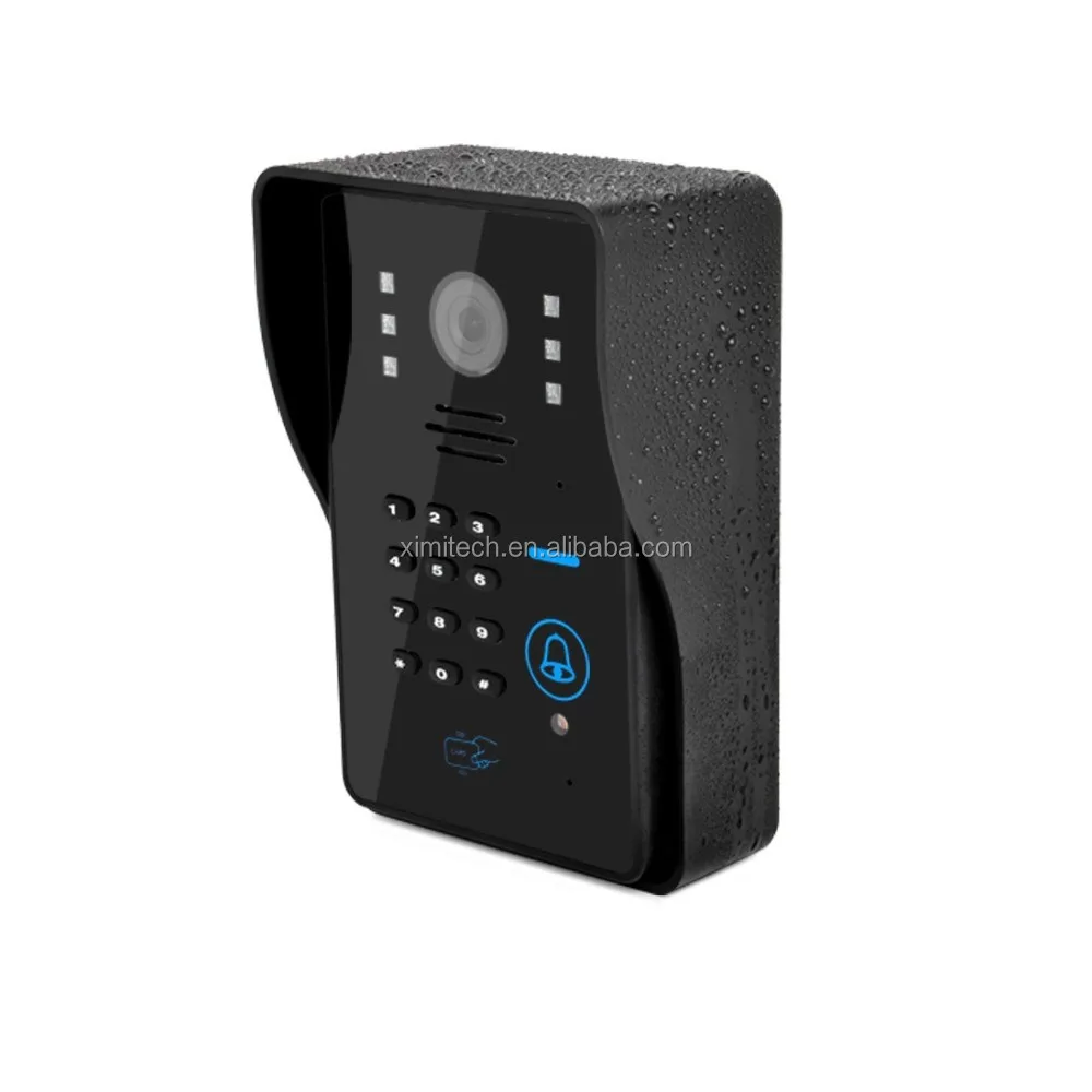 new arrival high quality mobile wifi video door phone outdoor wireless intercom wireless video doorbell free global shipping