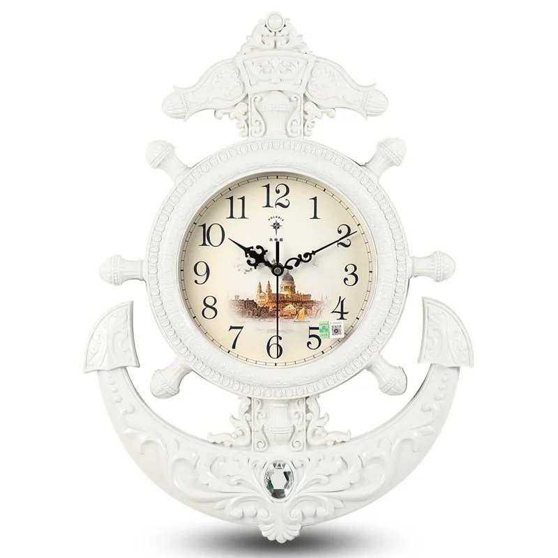 

Retro Vintage Europe Wall Clock Plasti Quarz Silent Large Digital Wall Clock Living Room Creative Zegar Scienny Home Decor 33