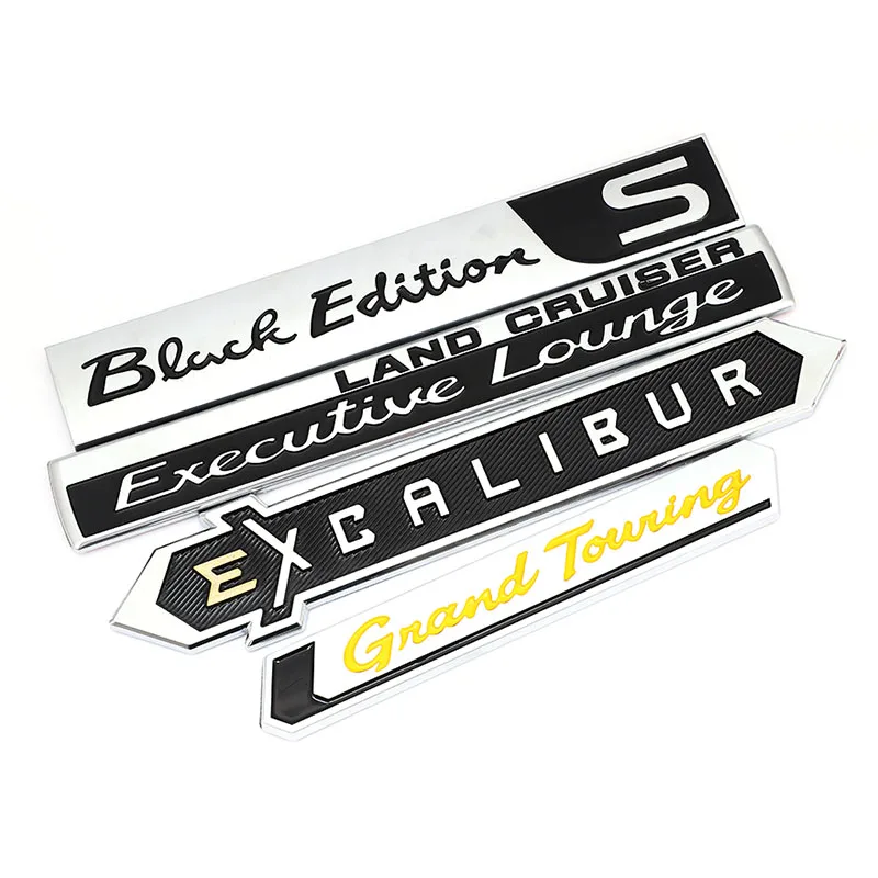 60-я годовщина эмблема торжества GTS S черная белая версия EXCALIBUR для Land Cruiser HighLander