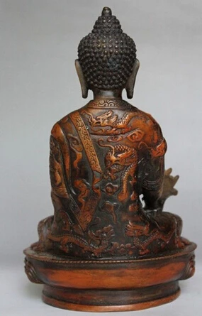 

Copper Brass CHINESE crafts Asian 21 cm * / Elaborate Chinese Old Tibetan Copper Buddhism Bodhisattva Sakyamuni Buddha Statue