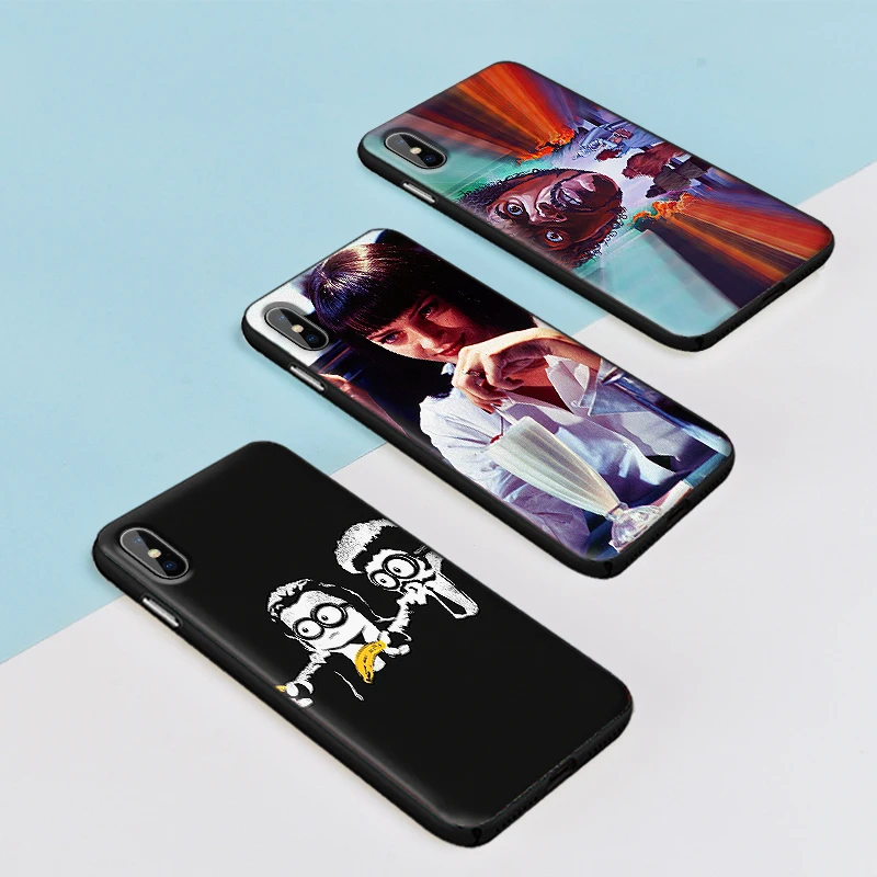 Movie Pulp Fiction Luxury Black Case For Samsung A3 4 5 6 plus A8 9 A10 A20 30 A40 50 A60 A70 2017 M40 J6 Cover | Мобильные телефоны
