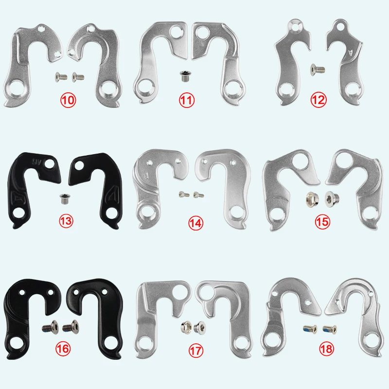 1 шт. с винтами подвесной крючок заднего переключателя передач для горного