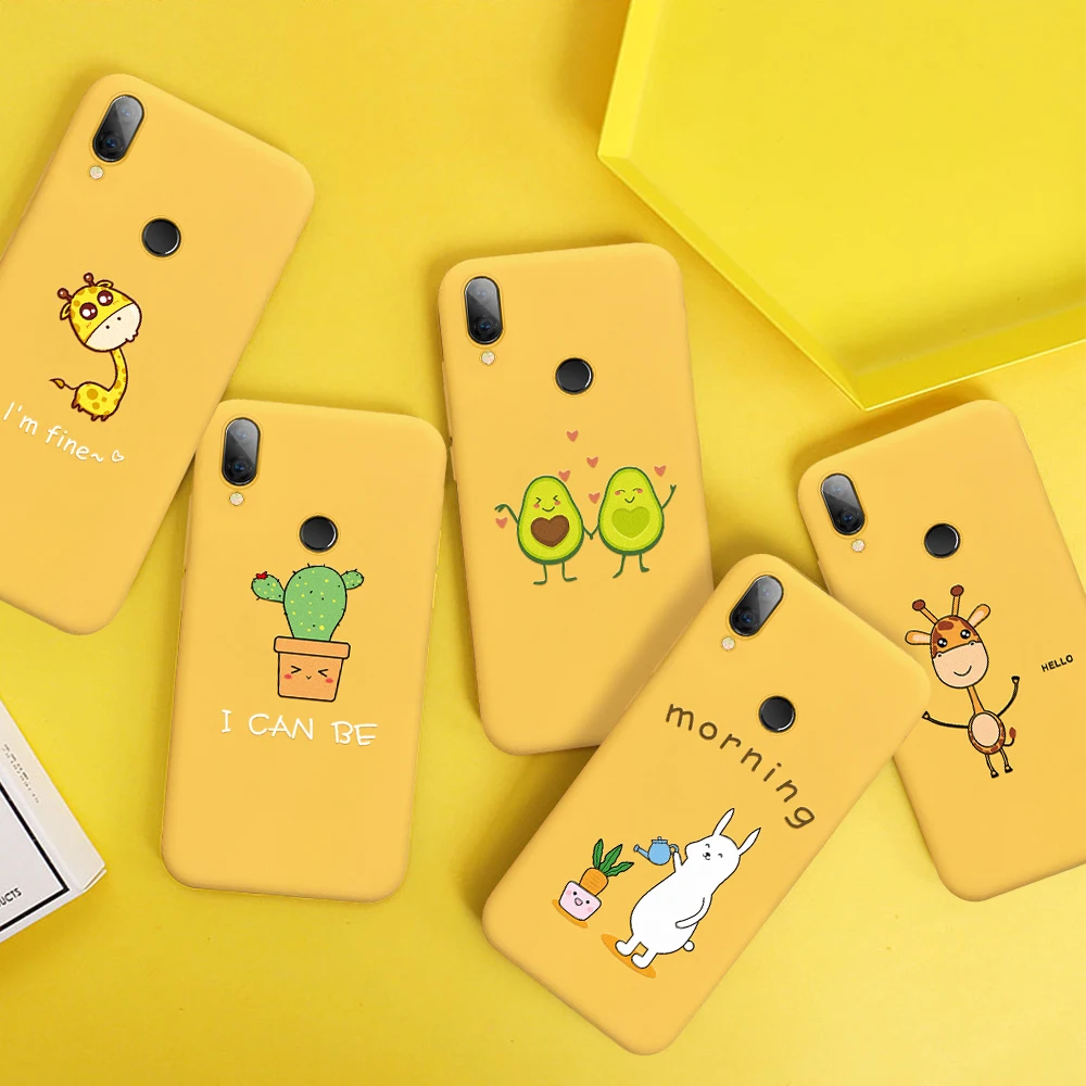 Ультратонкий силиконовый чехол карамельных цветов для Xiaomi Redmi 7 7a 6a Note 6 K20 Pro