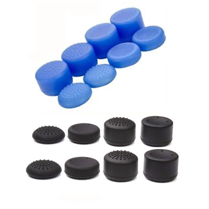 Soft Silicone Thumb Grip Stick Cap Cover For Sony Play Station 4 Pro PS4 PS 5 Accessory Heightened Anti-Slip Case | Электроника