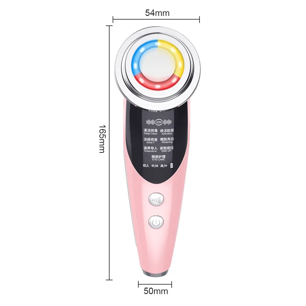 7 в 1 светодиодный массажер для лица и шеи | Красота здоровье