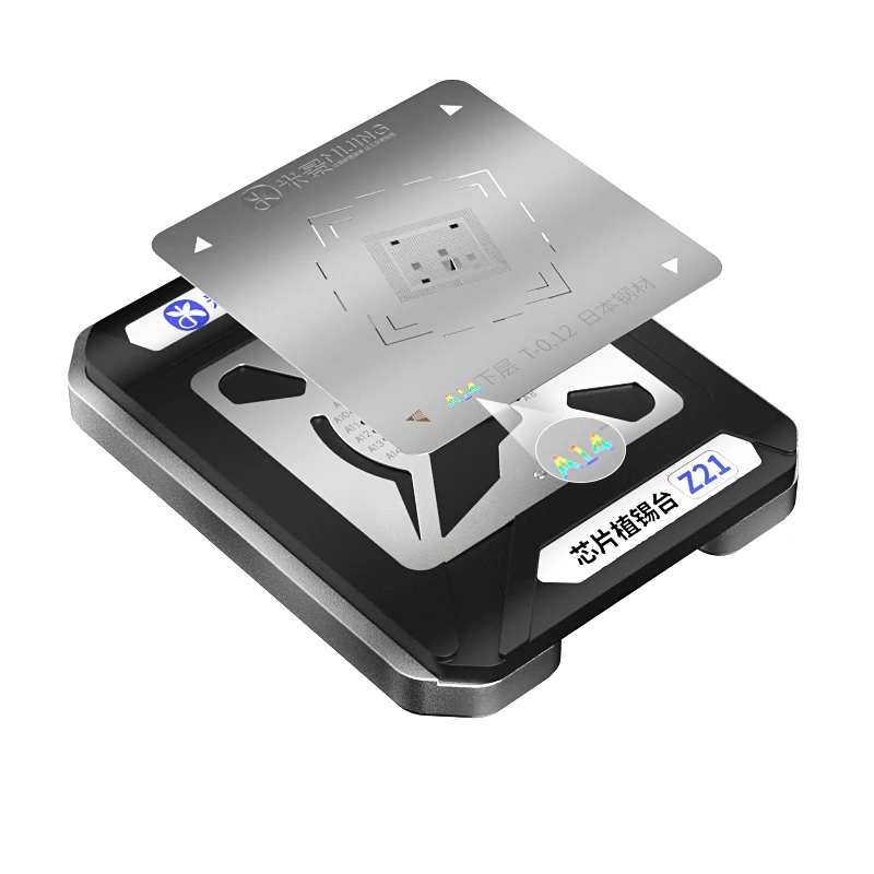 Набор для ремонта оловянного шаблона ЦП MiJing Z21 подходит iPhone A9/A10/A11/A12/A13/A14 IC чип