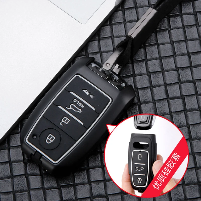 Cabon волоконный сплав чехол для автомобильного смарт-ключа Крышка для Kia KX3 KX5 K3S RIO Ceed Cerato Optima K5 Sportage Sorento автостайлинг