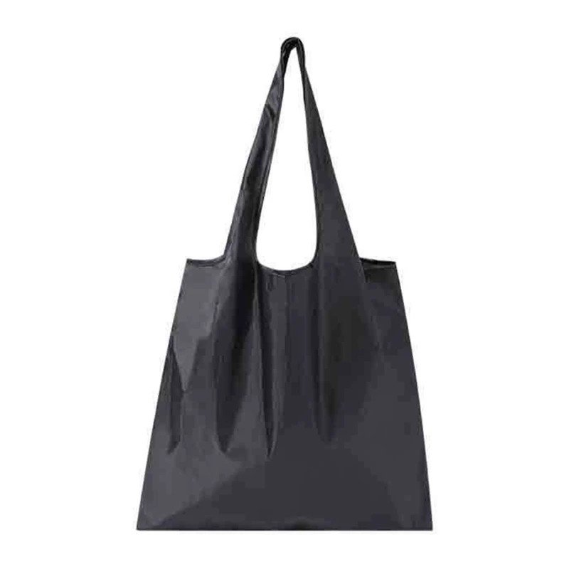 

Grocery Tote Foldable into Attached Pouch Ripstop Polyester Reusable Shopping Bags, Washable, Durable and Lightweight