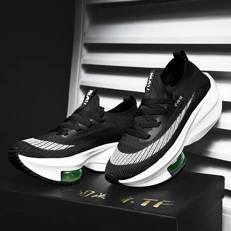 

2021 Spring New Products Women's Fashion Double Air Cushion Shoes All-match Increased Non-slip High-Top Shoes Large Size3641-5.5