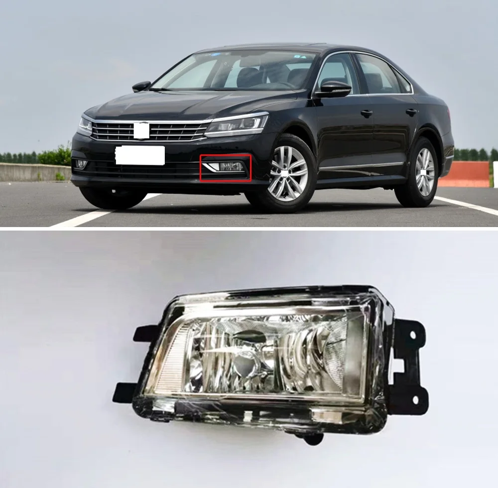 CAPQX для VW Passat B8 2016 2017 2018 авто передний бампер туман светильник противотуманная