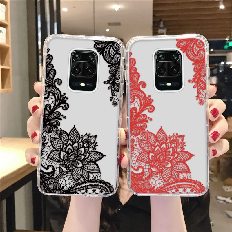 

Soft Case For Xiaomi Redmi Note 10 9 8 Pro 8T 9S 9A 9C 9T Case Flower Cover For Xiaomi Mi 11 10T Pro Note 10 Lite Poco F3 M3 X3