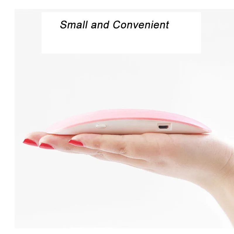 

UV LED Lamp Nail Dryers Mini Portable Folding Timing USB Electric Nail Equipment Gel Polish Quickly Cure Drying Manicure Machine