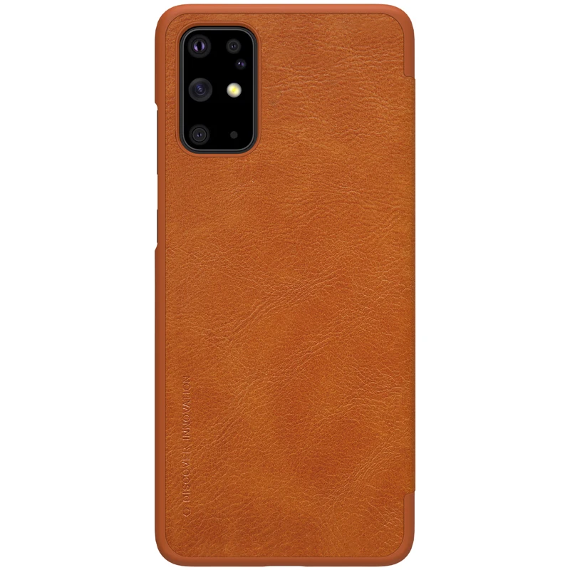 Кожаный чехол-книжка для Samsung Galaxy S20 Plus Ultra NILLKIN серии Qin роскошный Карманный чехол