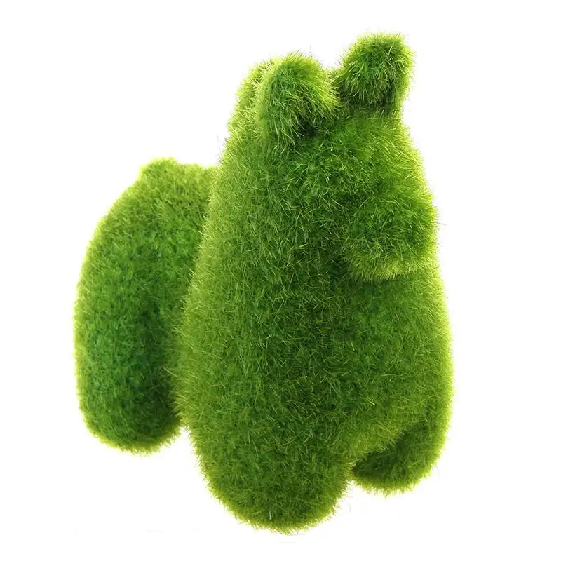 

Artificial Grass Creative Artificial Fake Faux Emulation Animal Fuzzy Skin Garden Flower Pot Artificial Flower Decor Craft Gifts