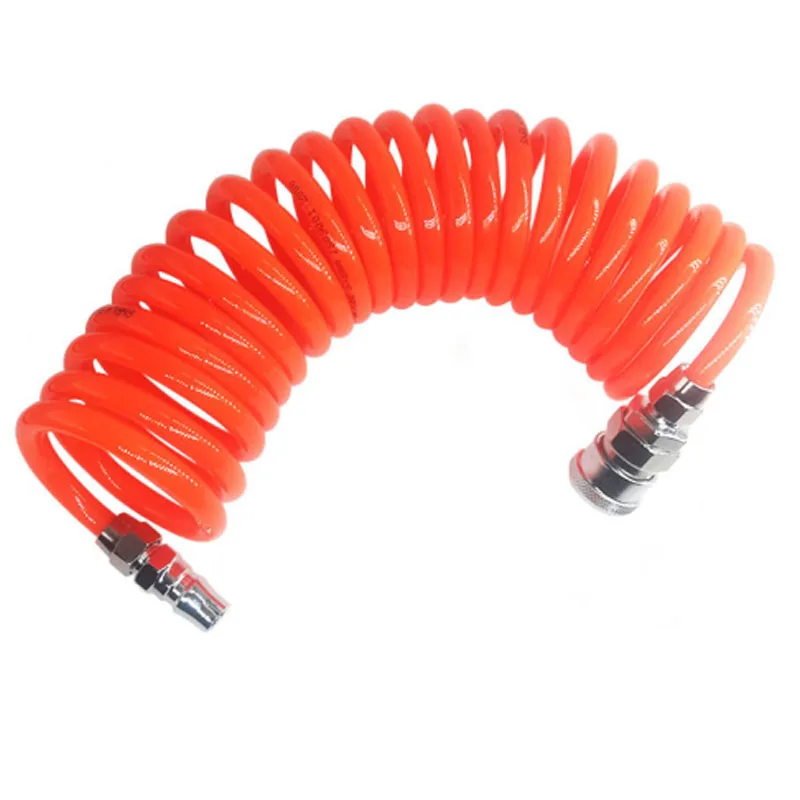 Полиуретановый пневматический Телескопический пружинный Шланг Компрессора PP20 +