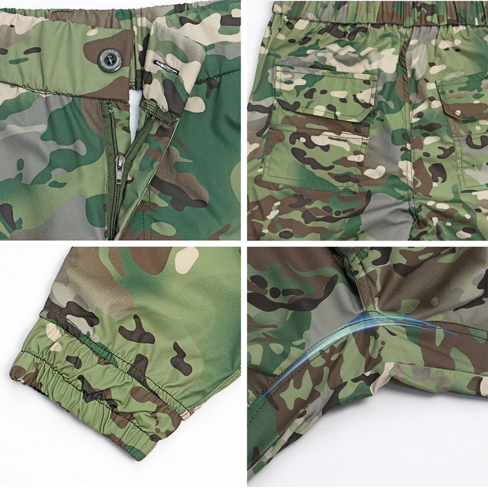 Тактический Брюки для девочек брюки армии США камуфляжные свободные штаны с