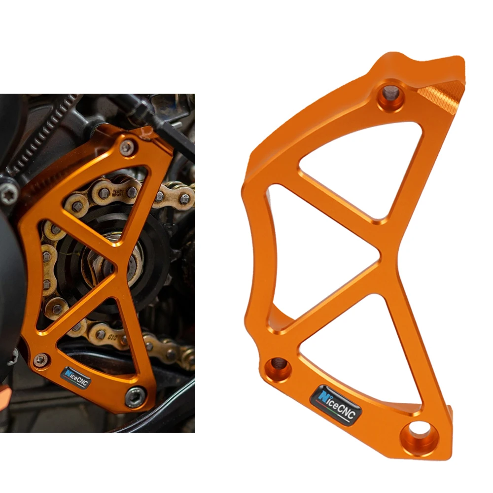 Защитная цепь для KTM 790 Adventure S R 2019 2021 Duke 18 21 890 20 CNC алюминиевая передняя Звездочка