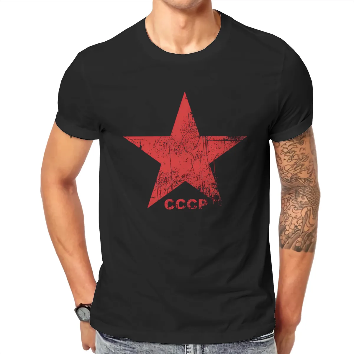

Космический Шаттл, Мужская футболка cccp, летняя футболка