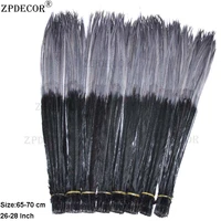 zpdecor double color size 65 70 cm golden pheasant feathers