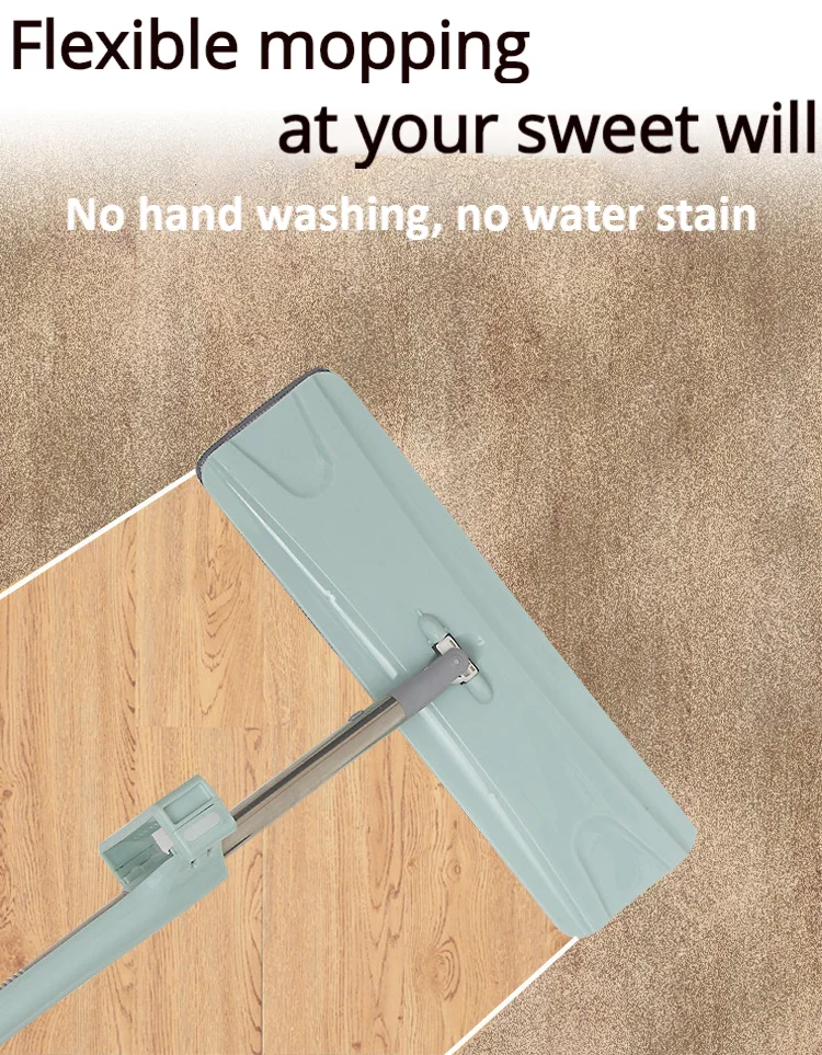 Практичная Швабра 360 градусов для мытья головы без рук из микрофибры чистки пола