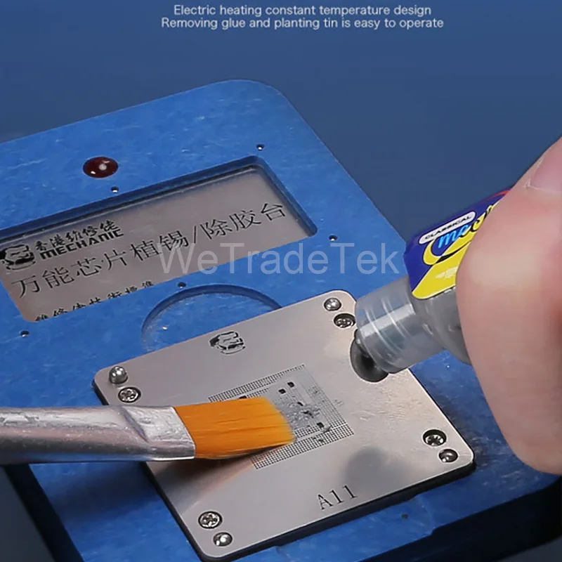 Платформа нагревательная MECHANIC ix7 CPU NAND Chip для посадки телефона A8 A9 A10 A11 A12