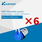Kamoer новый перистальтический насос KP 6 в12 В24 В мини-насос постоянного тока 6 В Упаковке Лучшая цена для лабораторного анализа и аквариума с использованием силиконовой трубки