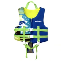 kids baby swim vest for life saving girls boy swimsuit sunscreen floating power swimming boating safety vest water sports