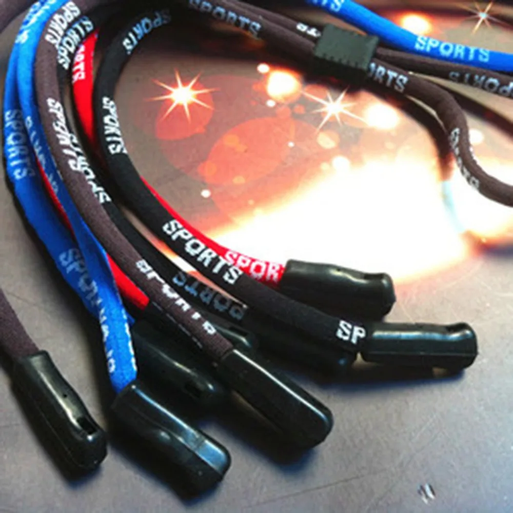 

2021 new Elastic Eyeglasses Cord adjustable glasses lanyards neck string cord retainer strap Head Band Glasses rope 122