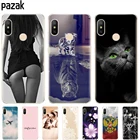 Силиконовый чехол для Xiaomi Redmi 6 Pro, чехлы с полной защитой, мягкая задняя крышка из ТПУ, чехол для телефона Redmi6 Pro, бампер, мягкий чехол из ТПУ