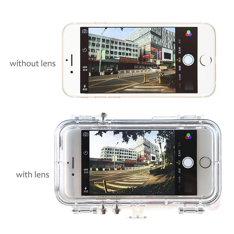Дайвинг Водонепроницаемый чехол для телефона с Gopro Крепление Адаптер для iPhone 6 6s plus 5 противоударный чехол для телефона для gopro спортивные аксессуары
