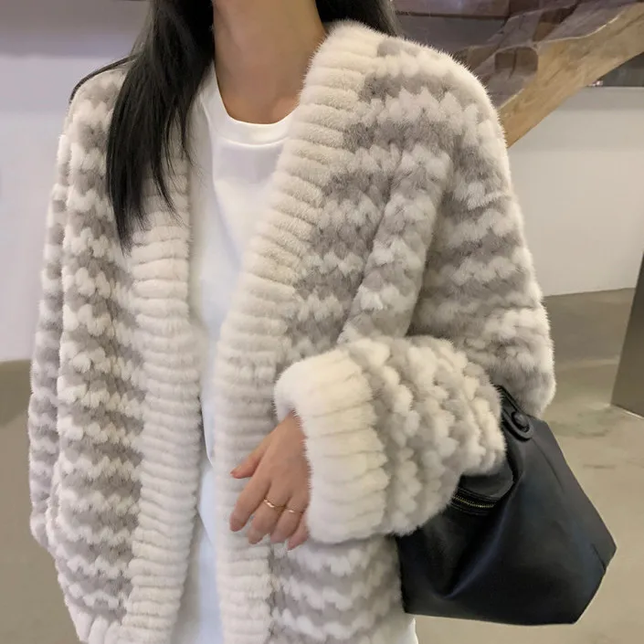 Women 2021 Autumn Winter New Faux Fur Coat Female Fashion Casual Imitation Mink Fur Jacket Lady Elegant Chic Overcoats X723