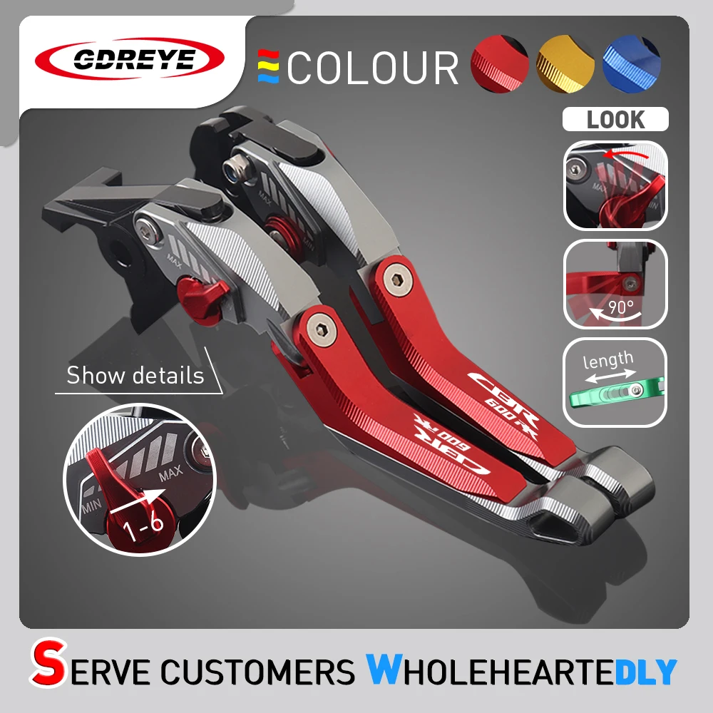 

For Honda CBR600RR 2007 2008 2009 2010 2011 2012 2013 2014 2015 2016 2017 Motorcycle Brake Clutch Levers