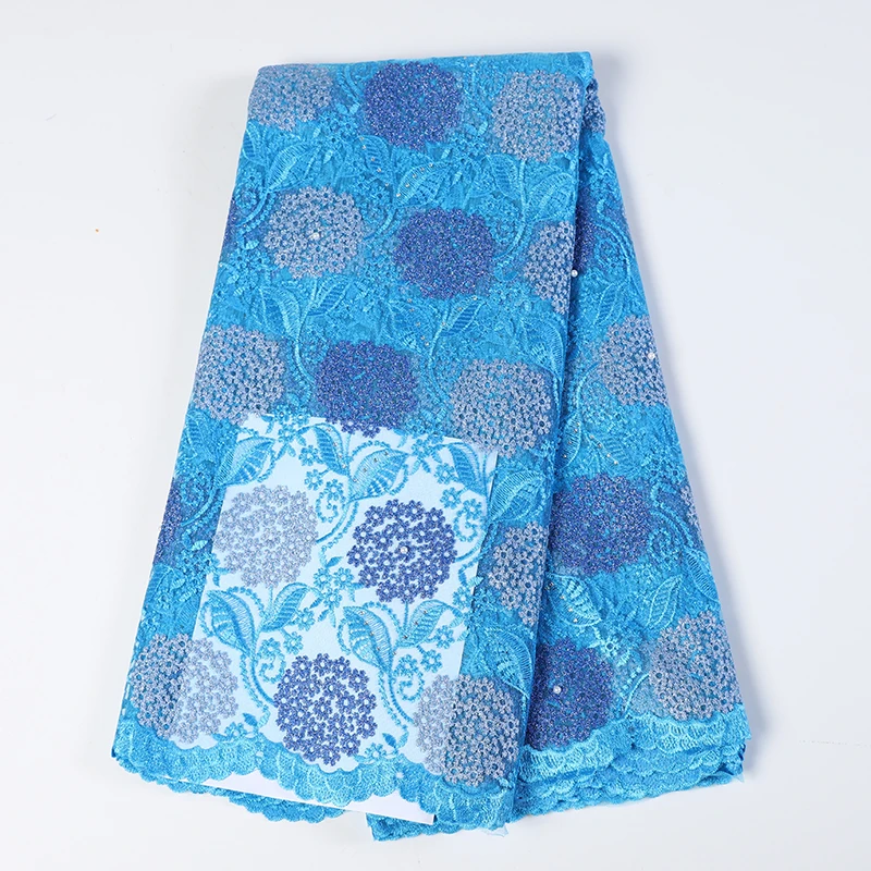 Горячая Распродажа африканская кружевная ткань высокого качества с вышивкой