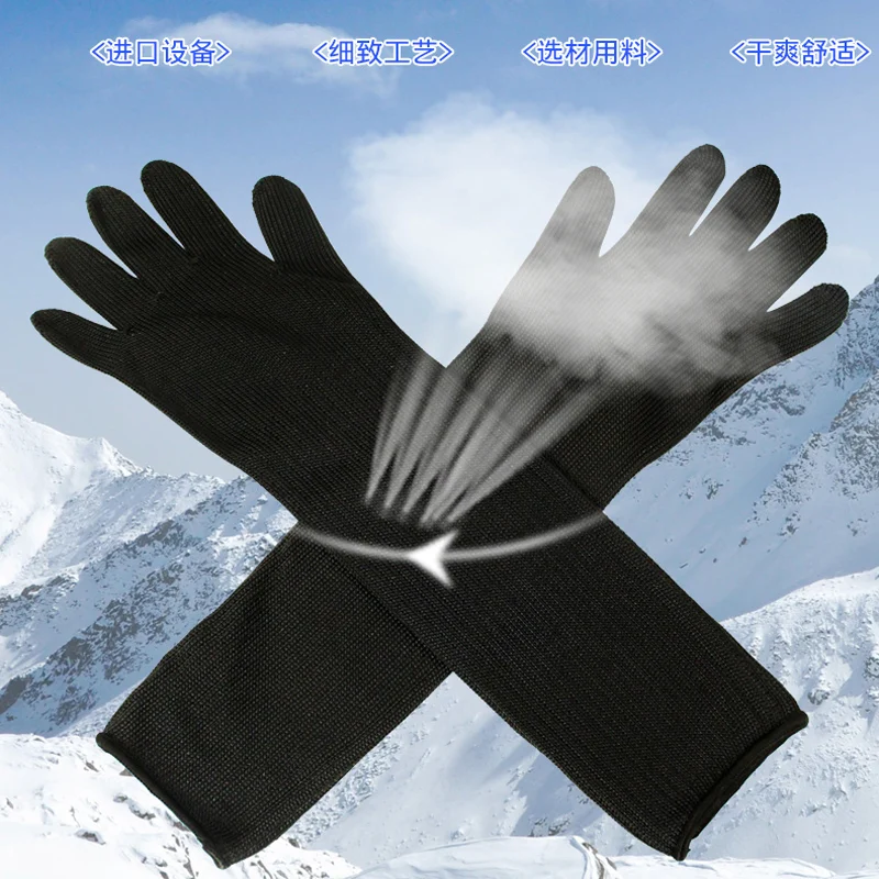 구매 강철 와이어 컷 저항 장갑 안티 나이프 절단 전술 철 장갑 금속 스테인레스 스틸 안티 찌르기