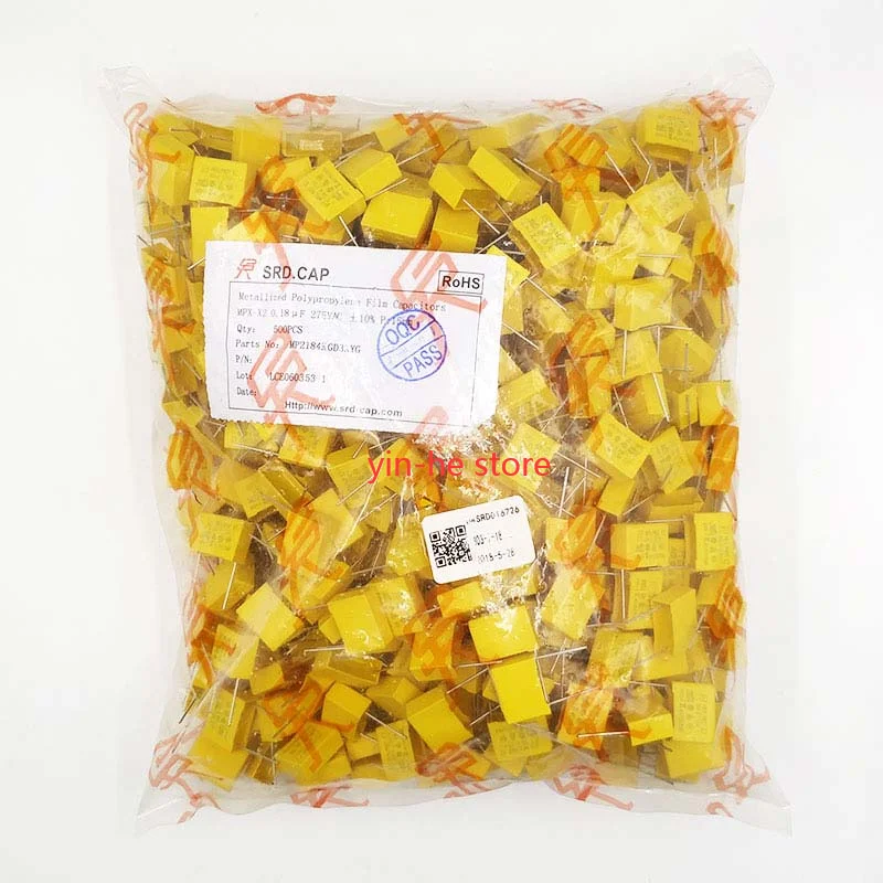 20 шт. предохранительный конденсатор MP2184KGD3XYG X2 184K/275V ± 10% 18*7 5*13 5/P = 15 | Электроника