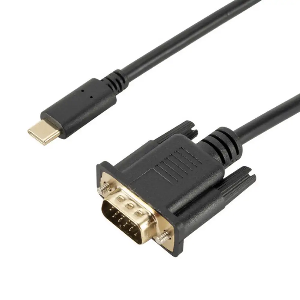 

Кабель-переходник с USB C на VGA, 1080P, Type C на VGA, 1,8 м