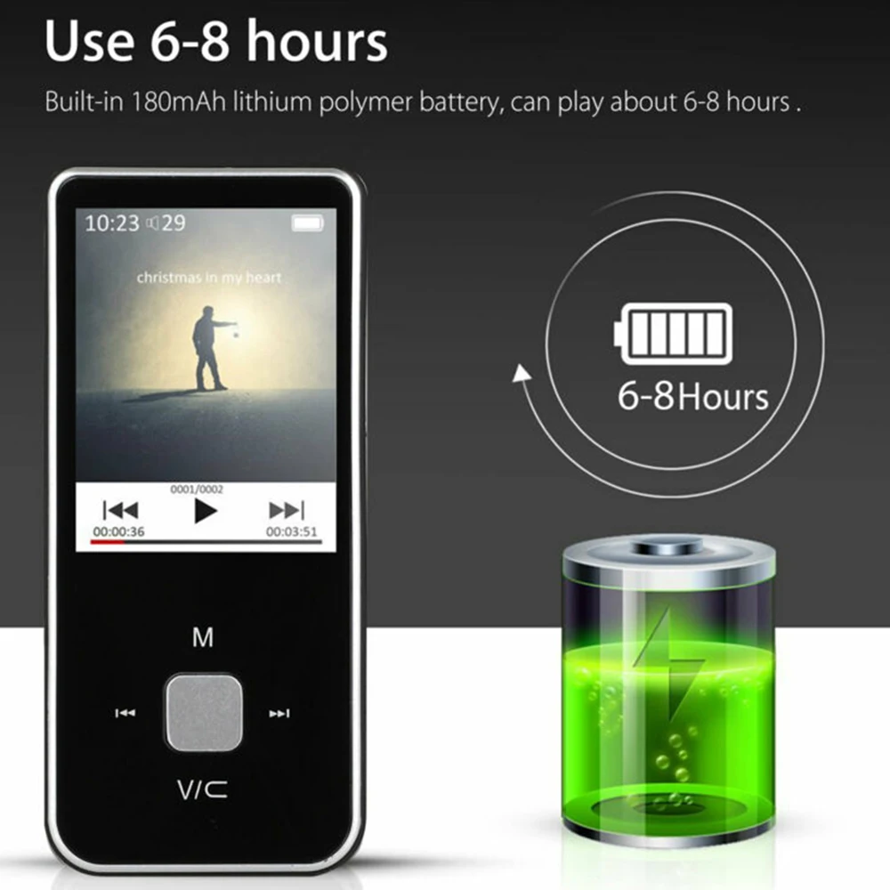 Новый портативный MP3-плеер для IPod 1 8-дюймовый ЖК-дисплей MP4 FM-радио цветной |