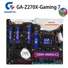 Gigabyte AORUS Z270X-Gaming 7 материнская плата LGA 1151 DDR4 U.2 M.2 i7 i5 i3 HDMI настольная оверлочная плата Z270-материнская плата 1151 бу ATX