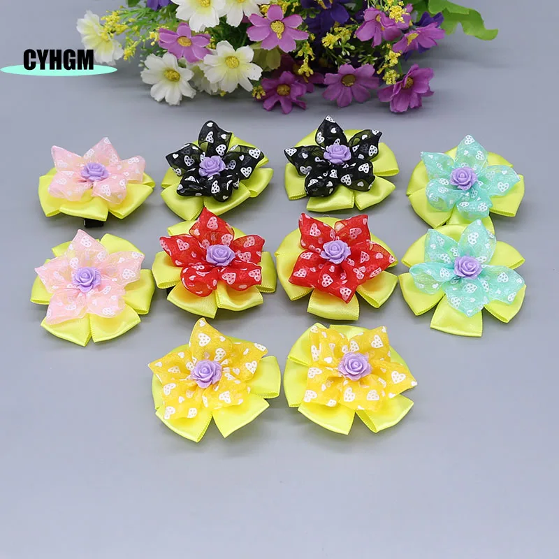 

wholesale ribbon hair clips for kawaii girls hairpins cute Fashion new spinki do wlosow kids Barrettes hair accessories S05-10