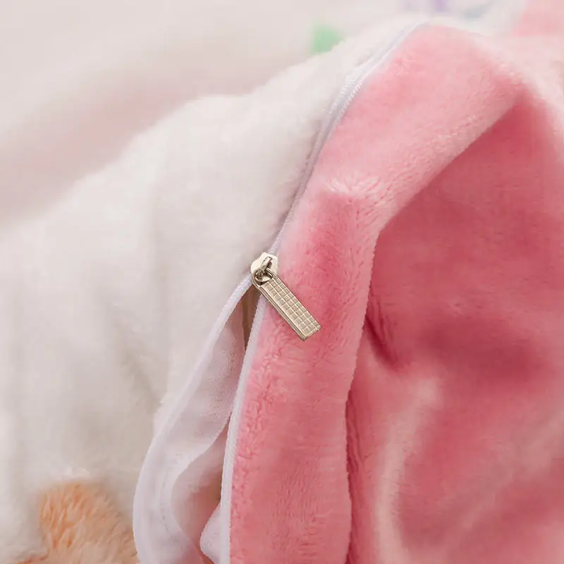 Flannel Bedding Set peony flower Bed Snow white Duvet Cover Sheet Pillowcases Twin Queen King size bed | Дом и сад