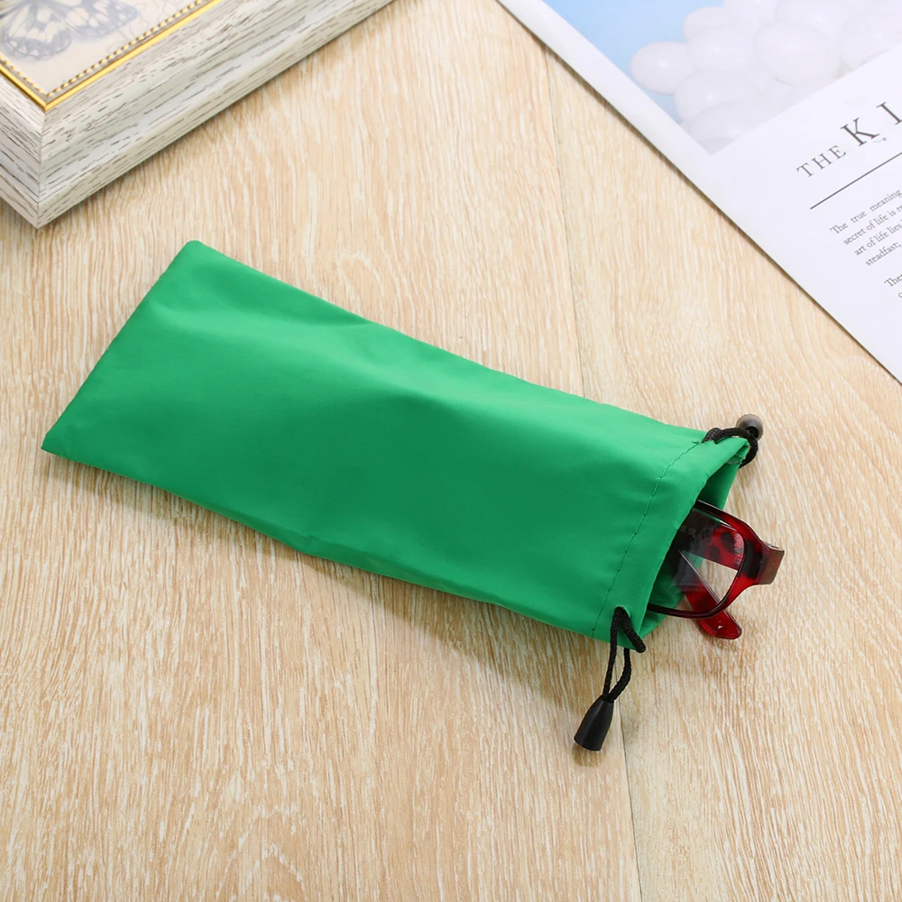 5Pcs Fashion Waterproof Sunglasses Bag Glasses Cases Optical Cloth Pouch Eyeglass Box Color Random Eyewear Accessories | Аксессуары для