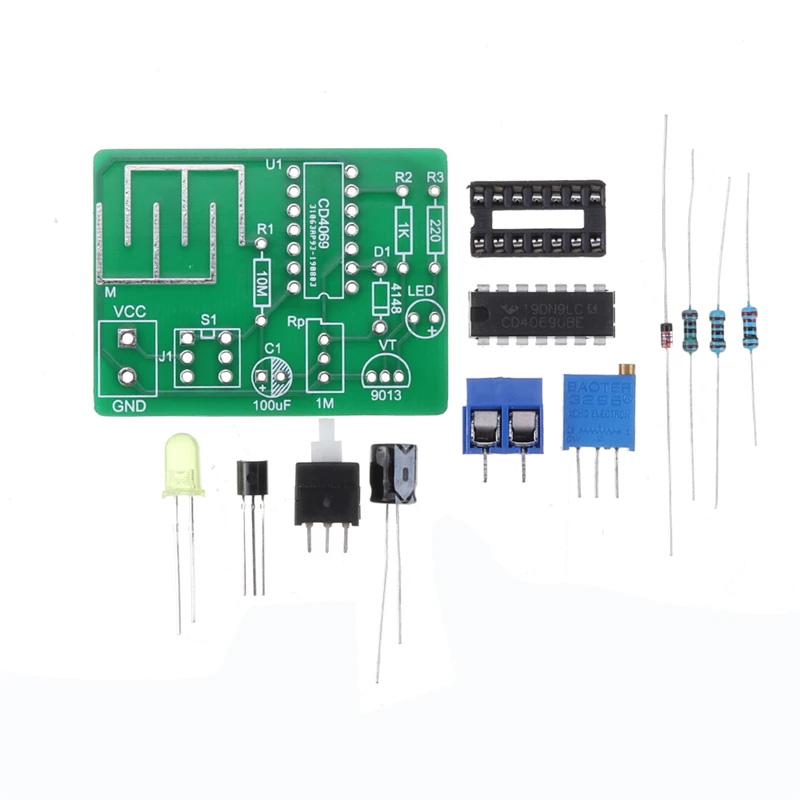 

Touch Delay Light Kit Touch Induction Electronics Kit Soldering Practice Board Training Electronics DIY Production Parts